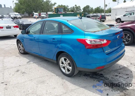 2013 Ford Focus Se from USA, damaged, VIN 1FADP3F27DL234492